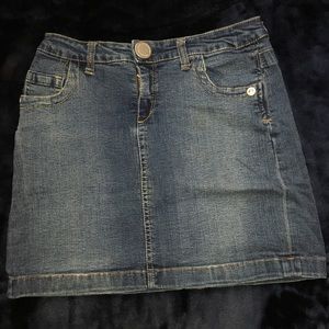 A cute jean skirt